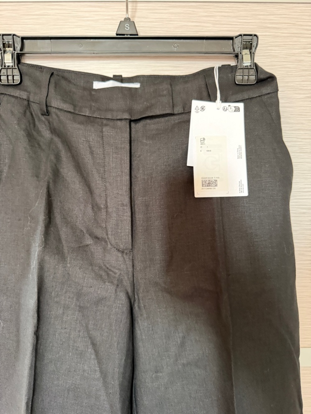 NWT & Other Stories Tailored Linen Trousers in sz. 4 - Picture 5 of 12